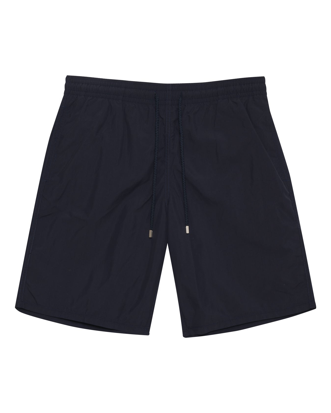 Okoa Long Solid Swim Shorts - Bleu Marine - 1