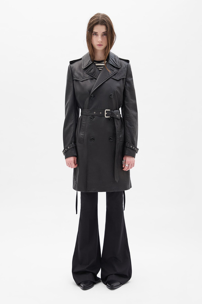 Eda Fitted Double Breasted Coat 1