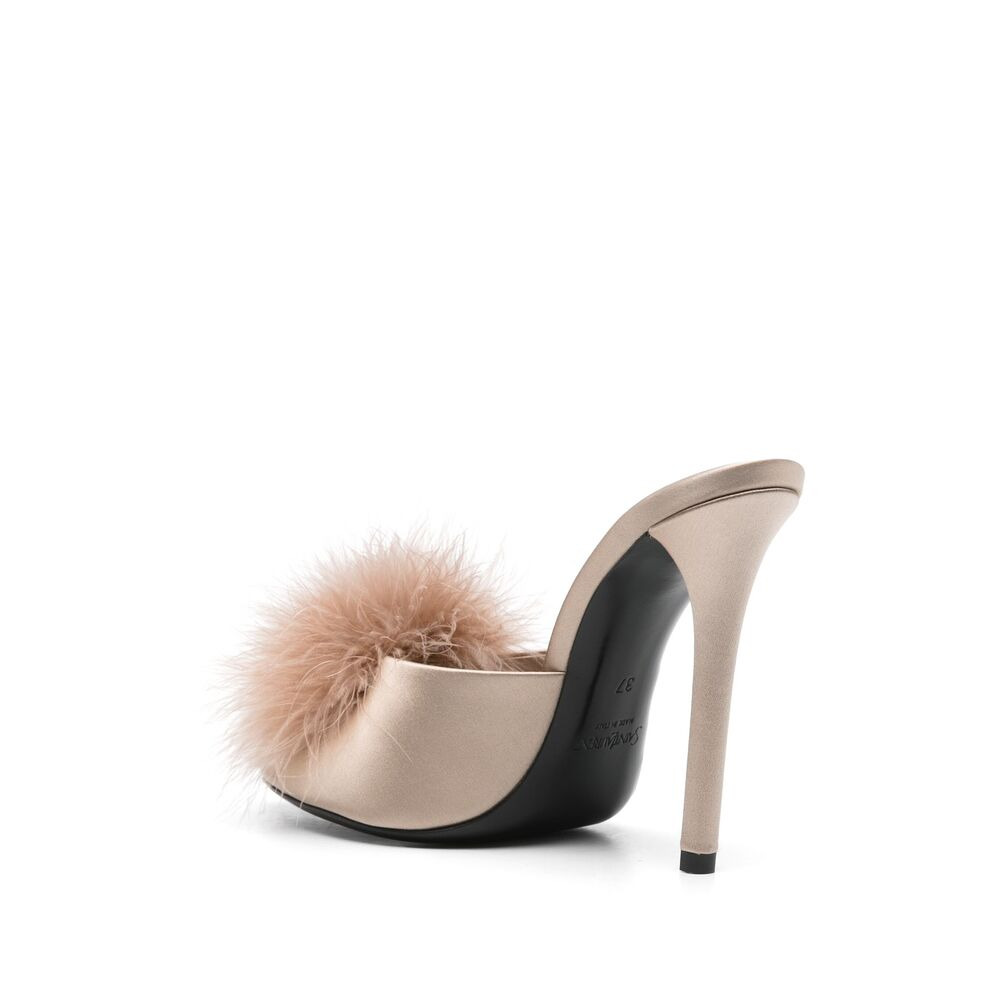 Saint Laurent Neutrals Mules Women - 3