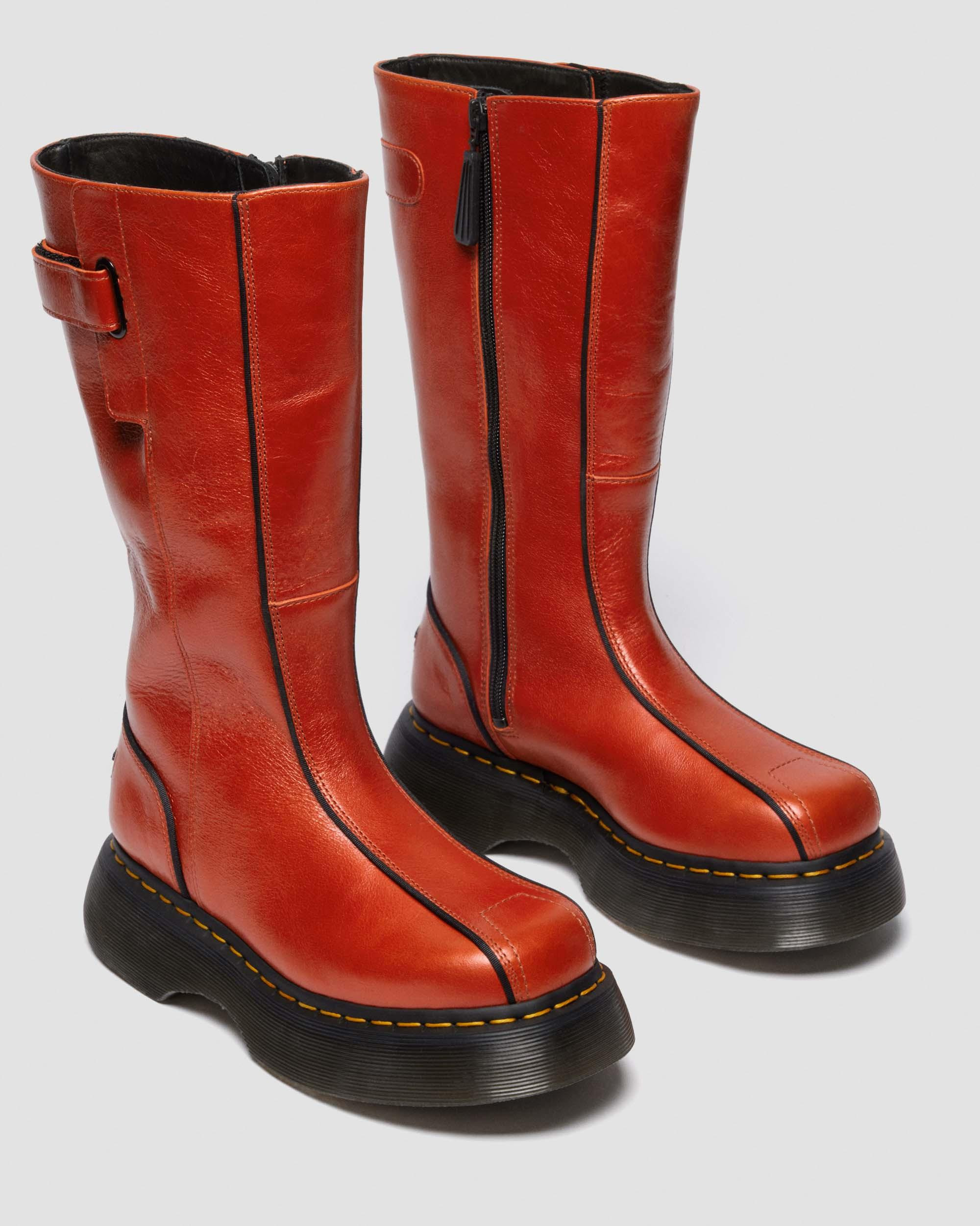 BUZZ HI Tall Eclipse Leather Boots - 8
