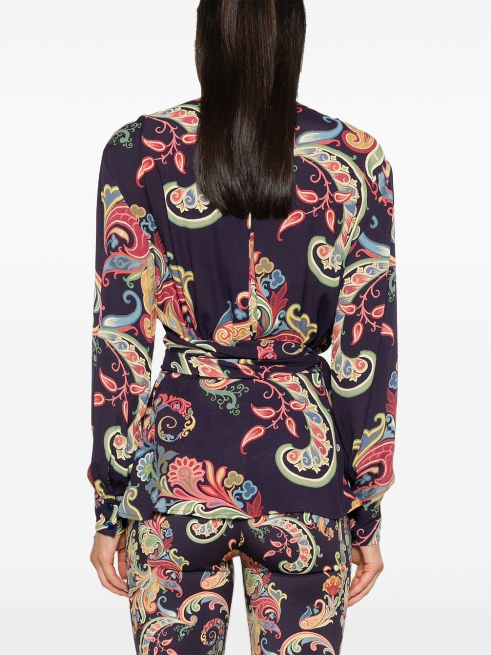 paisley-print shirt - 4