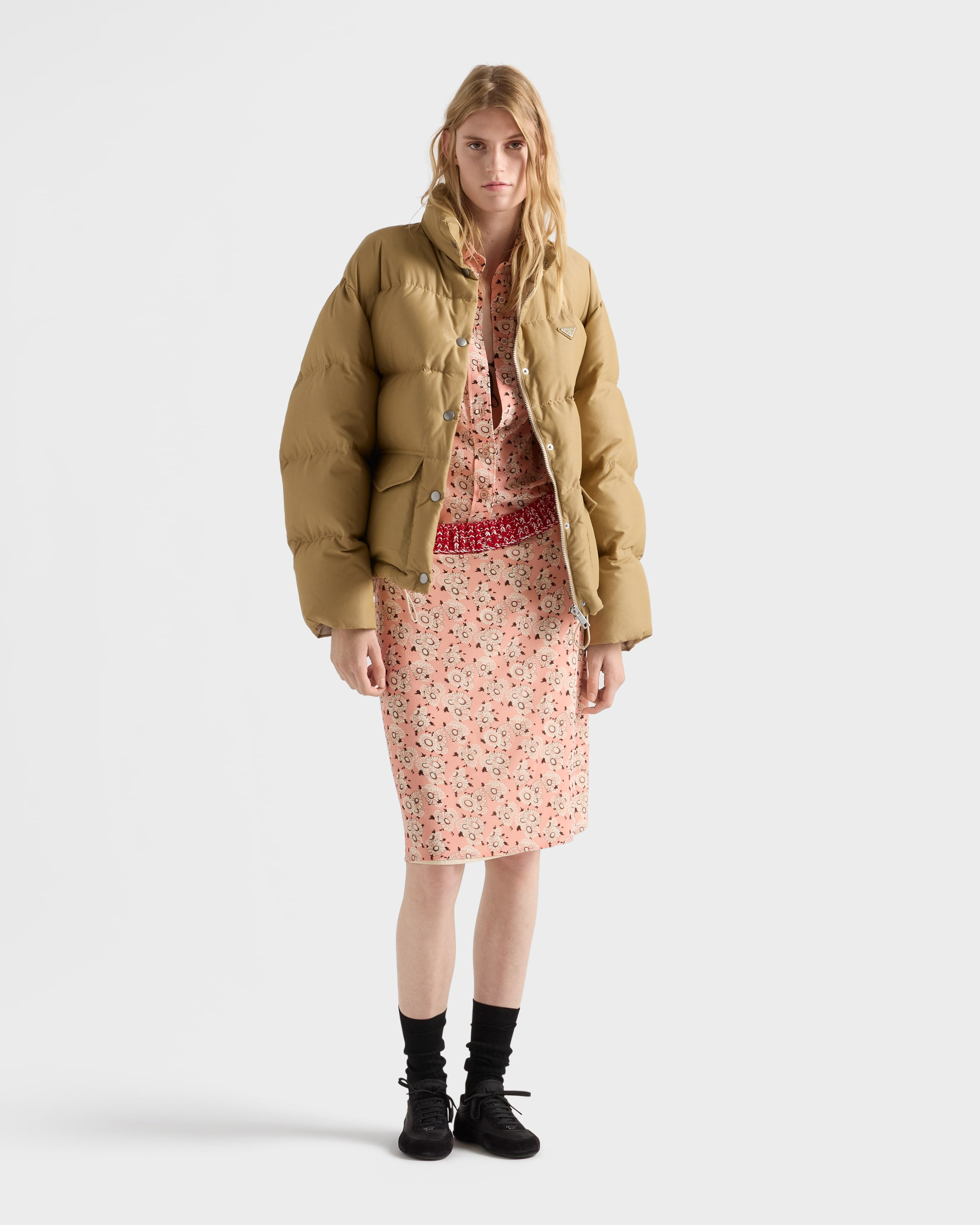 Medium-weight technical fabric down jacket - 2