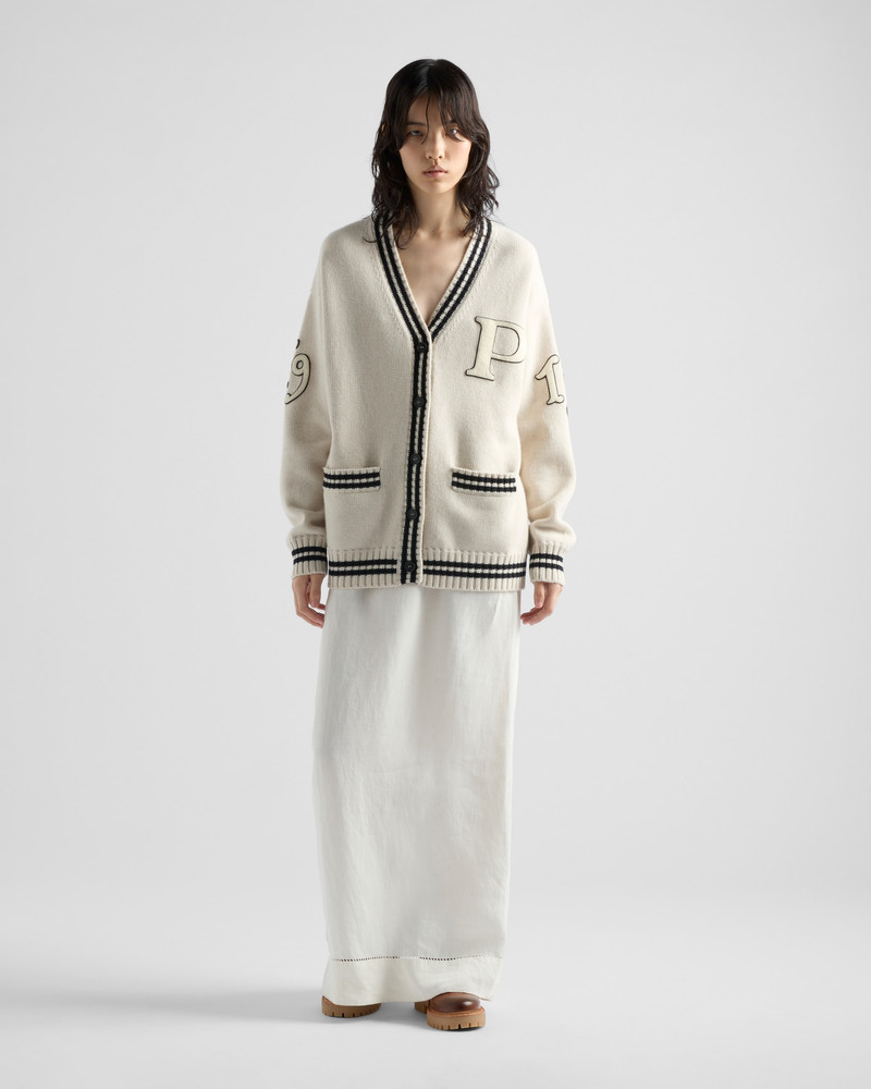 Prada Wool and cashmere cardigan outlook
