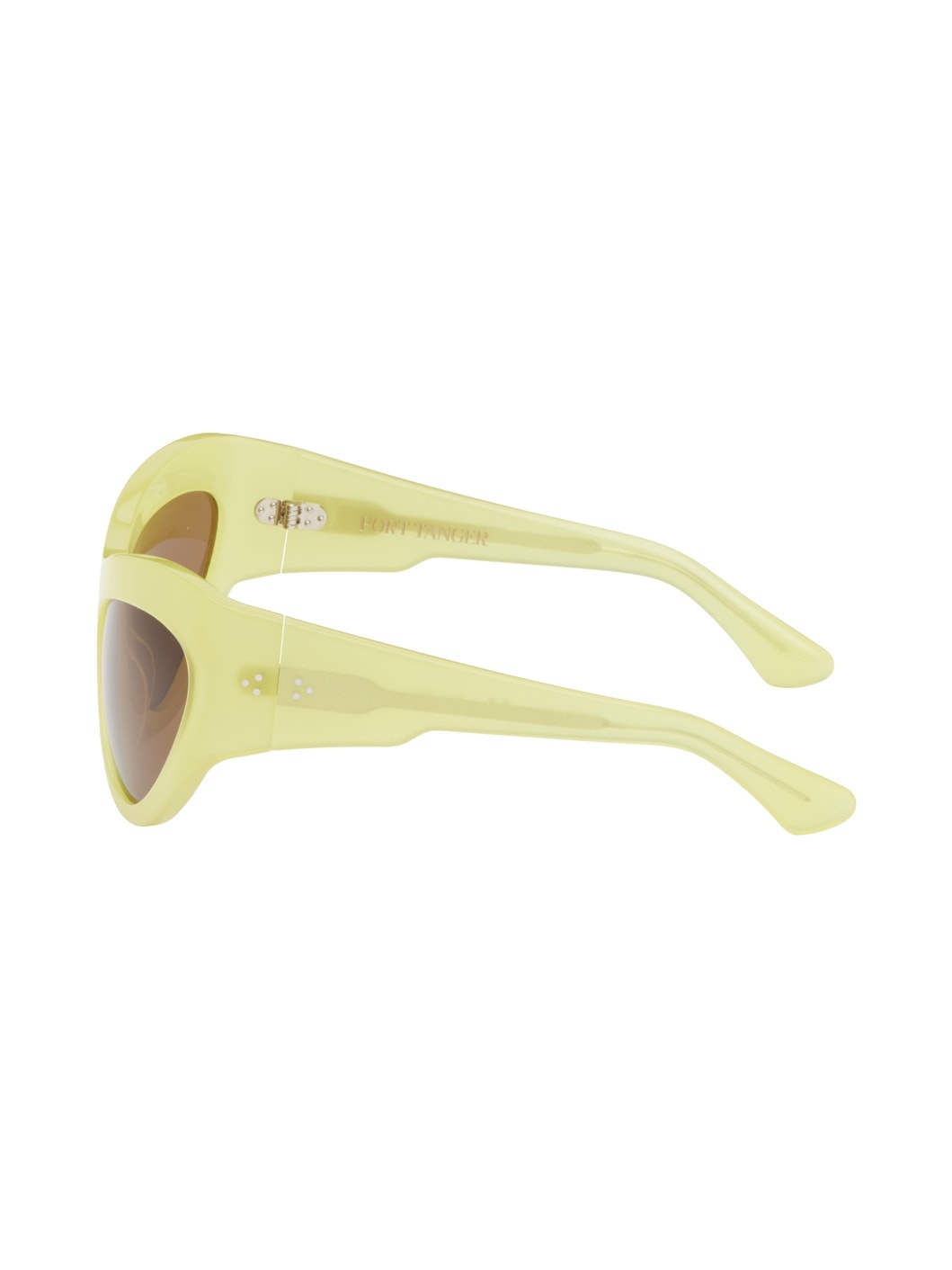SSENSE Exclusive Yellow Darya Sunglasses - 3