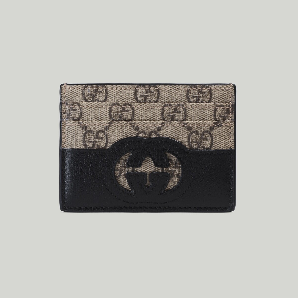 Card case with cut-out Interlocking G - 1