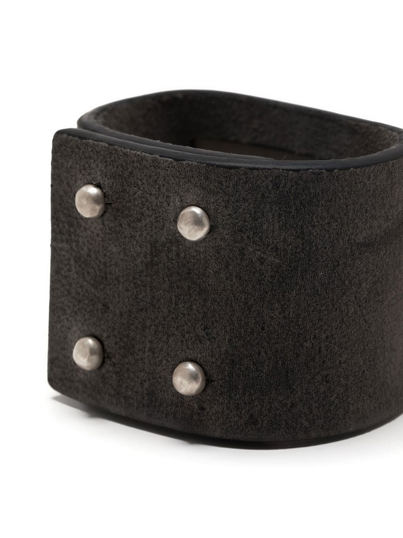 Amulet leather cuff 3