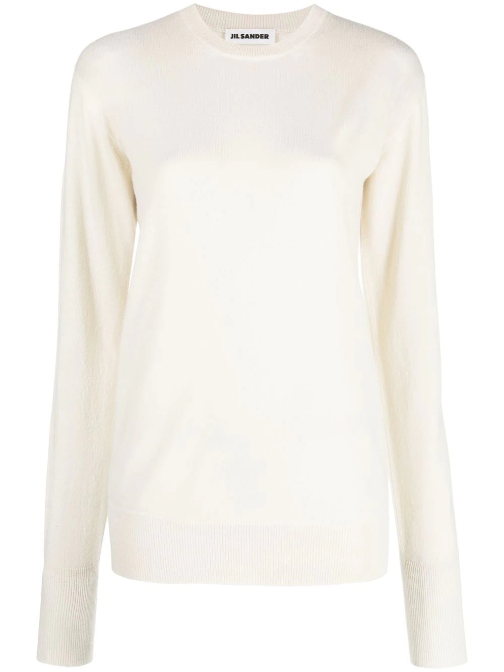 ribbed-knit cashmere jumper - 1