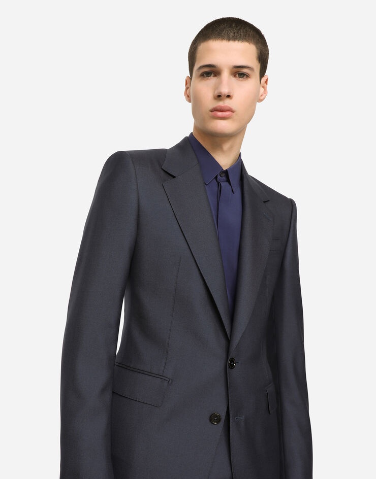 Wool and cashmere Sicilia-fit suit - 4