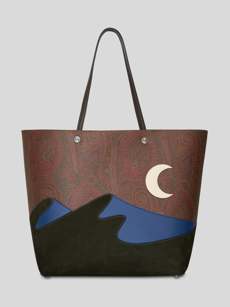 MAXI ETRO ESSENTIAL BAG WITH PATCH - 4