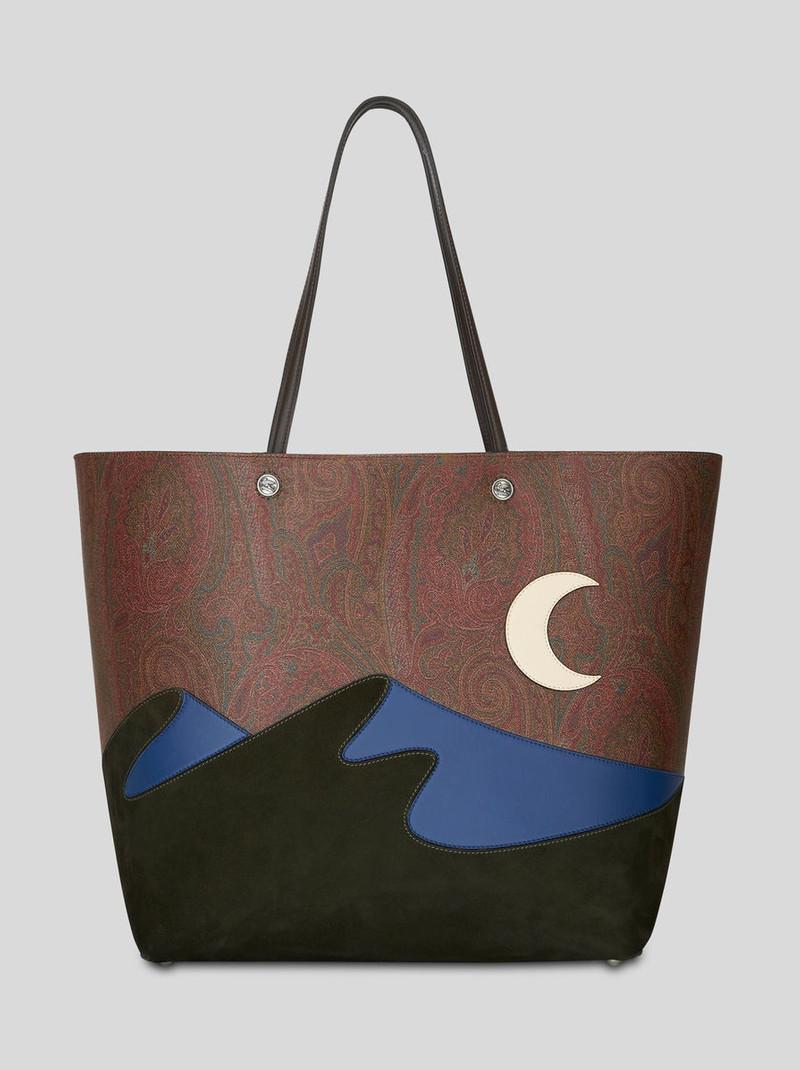 MAXI ETRO ESSENTIAL BAG WITH PATCH 4