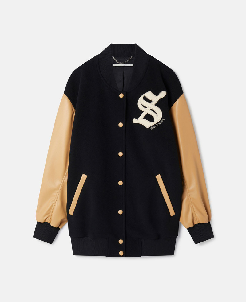 'S' Letterman Bomber Jacket 1