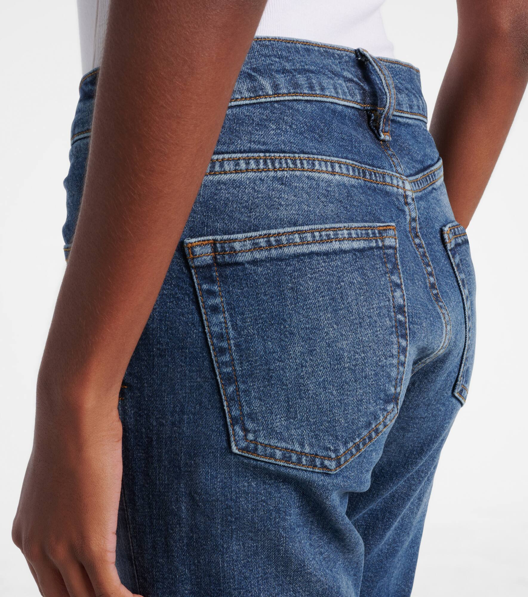 Arrow high-rise bootcut jeans - 6