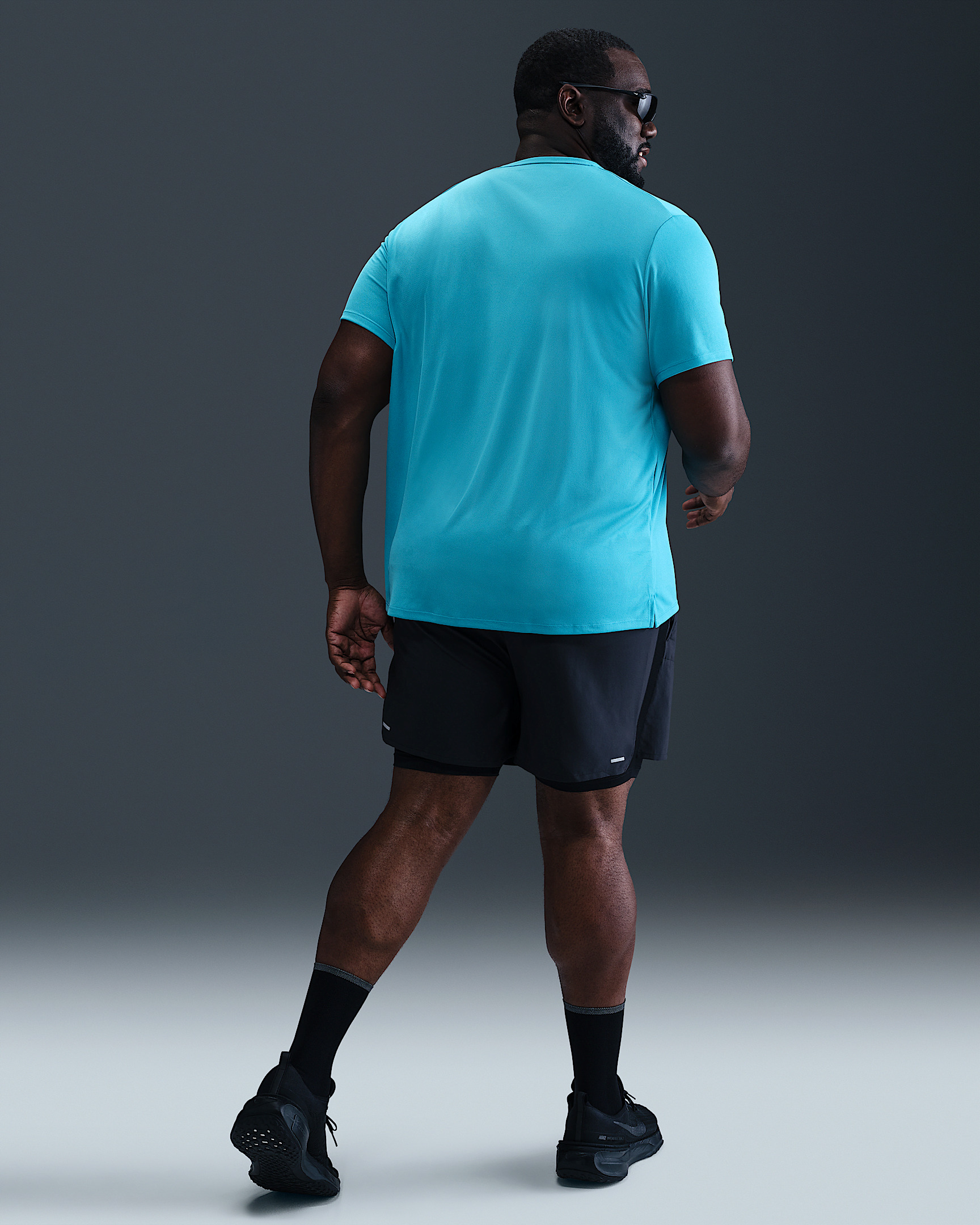 Nike Miler Men's Dri-FIT UV Short-Sleeve Running Top - 12