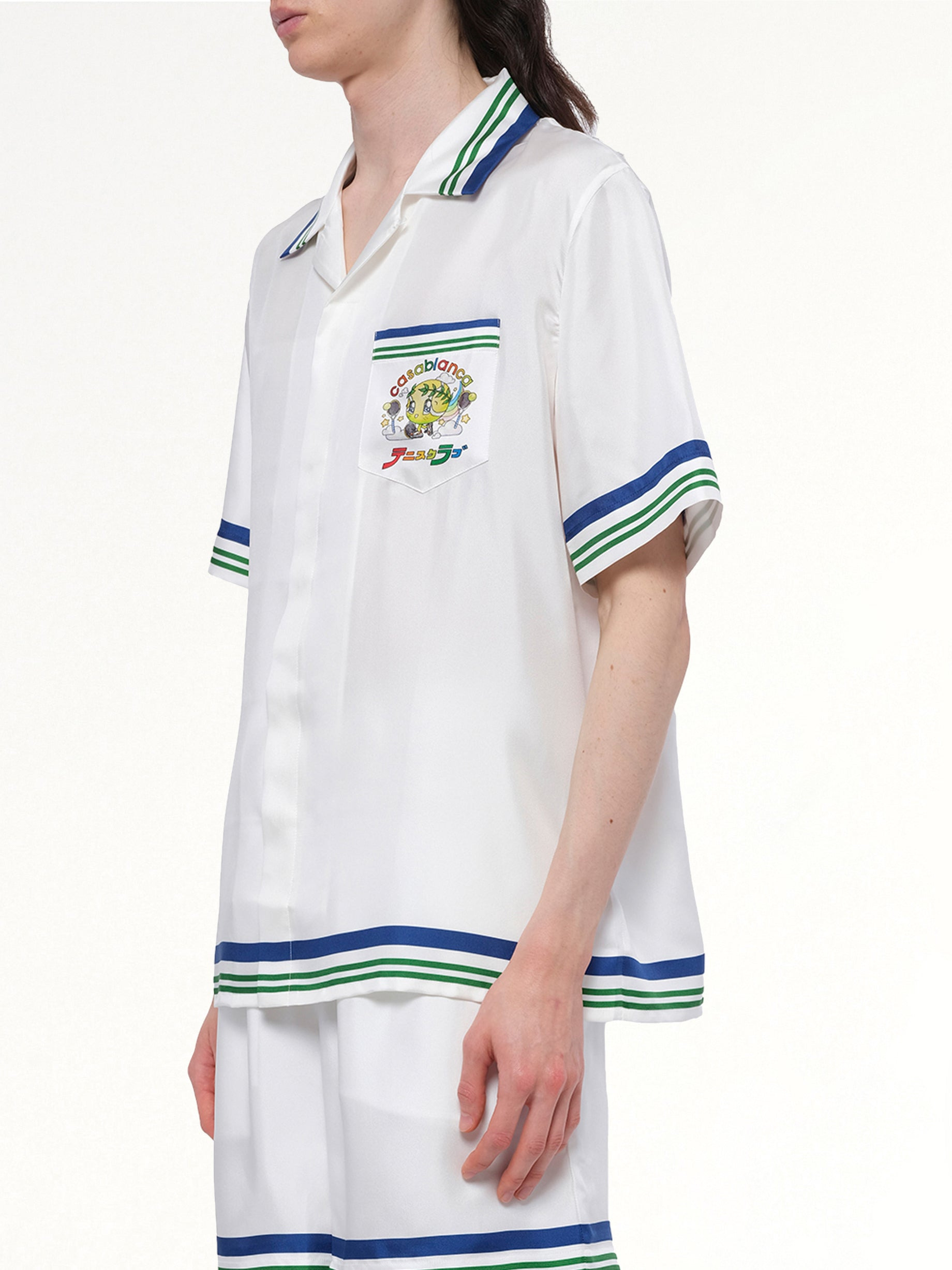 Kawaii Tennis Boy Shirt in Multicolour - 3