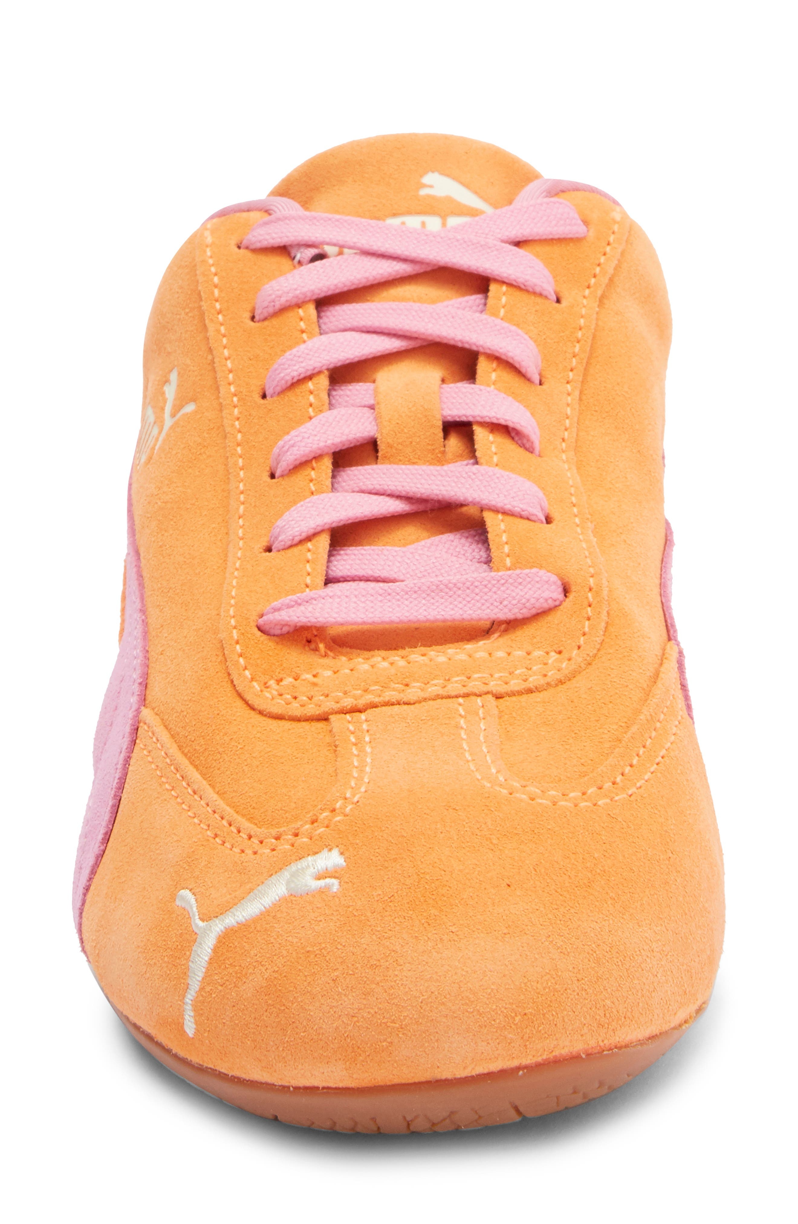PUMA Speedcat OG Sneaker in Orange Glo-Poised Pink at Nordstrom - 4