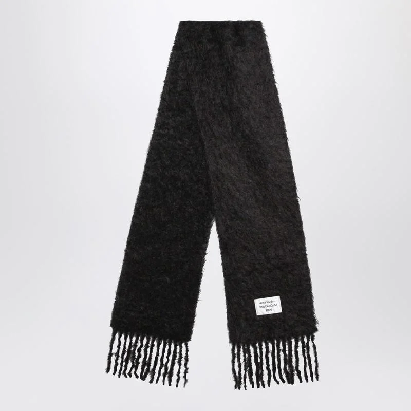 Acne Studios Scarf With Logo - 1