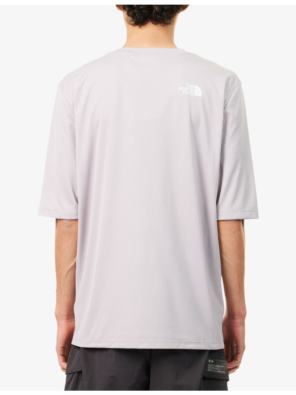 Shadow Logo-Print Woven T-Shirt - 4