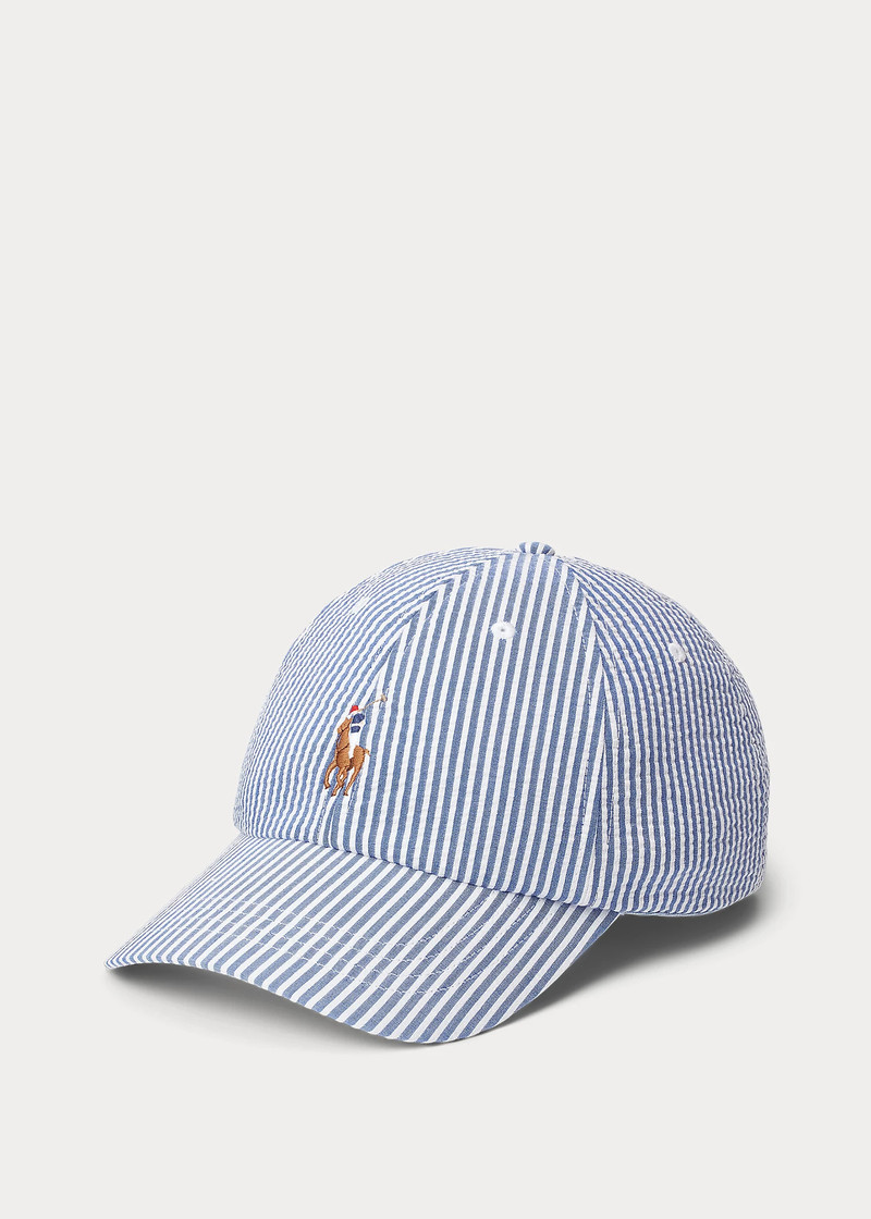 Seersucker Ball Cap 1
