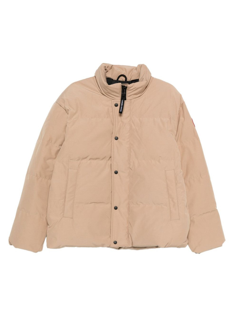 quilted button-fastening jacket 1