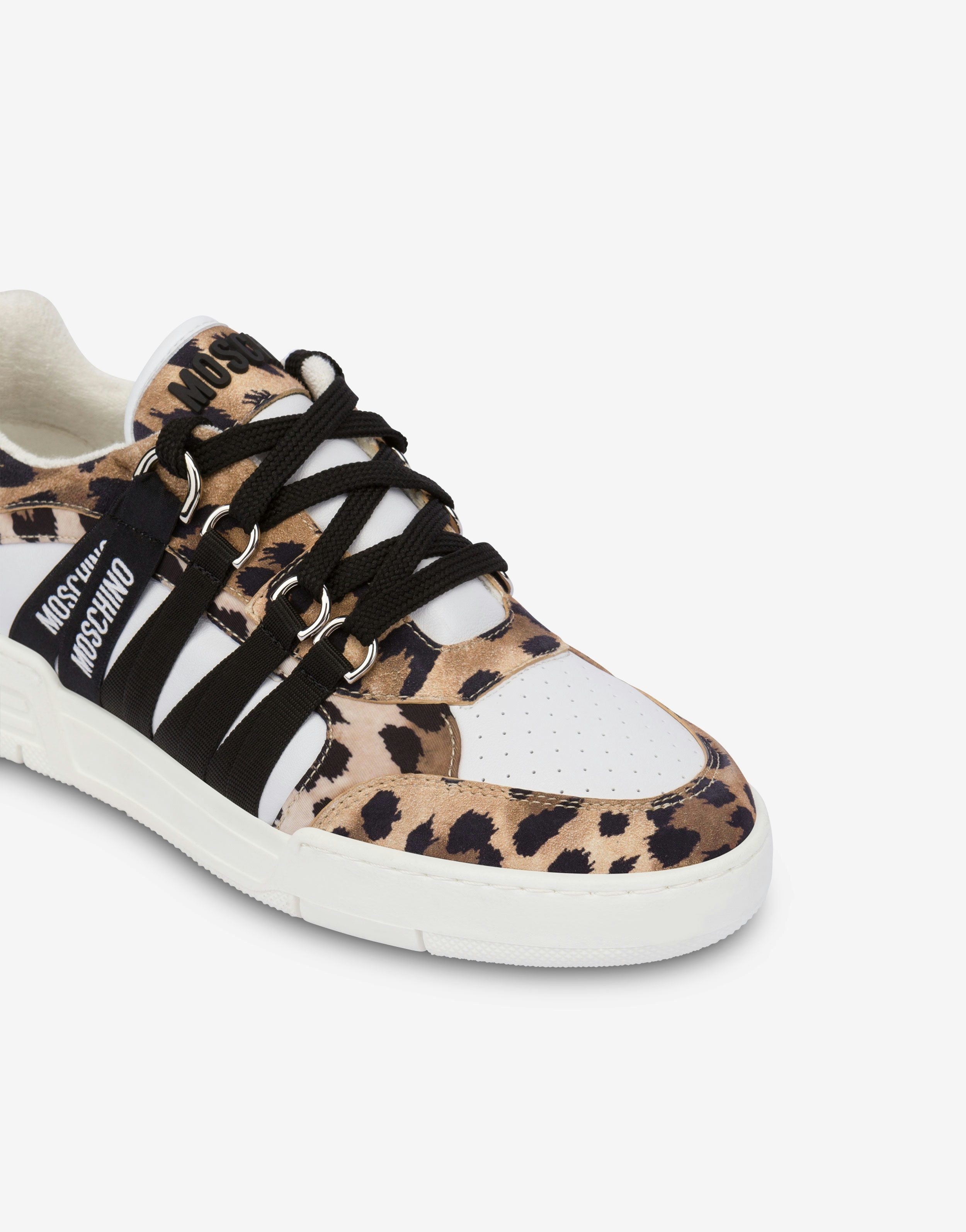 LEOPARD-PRINT STREETBALL SNEAKERS - 4