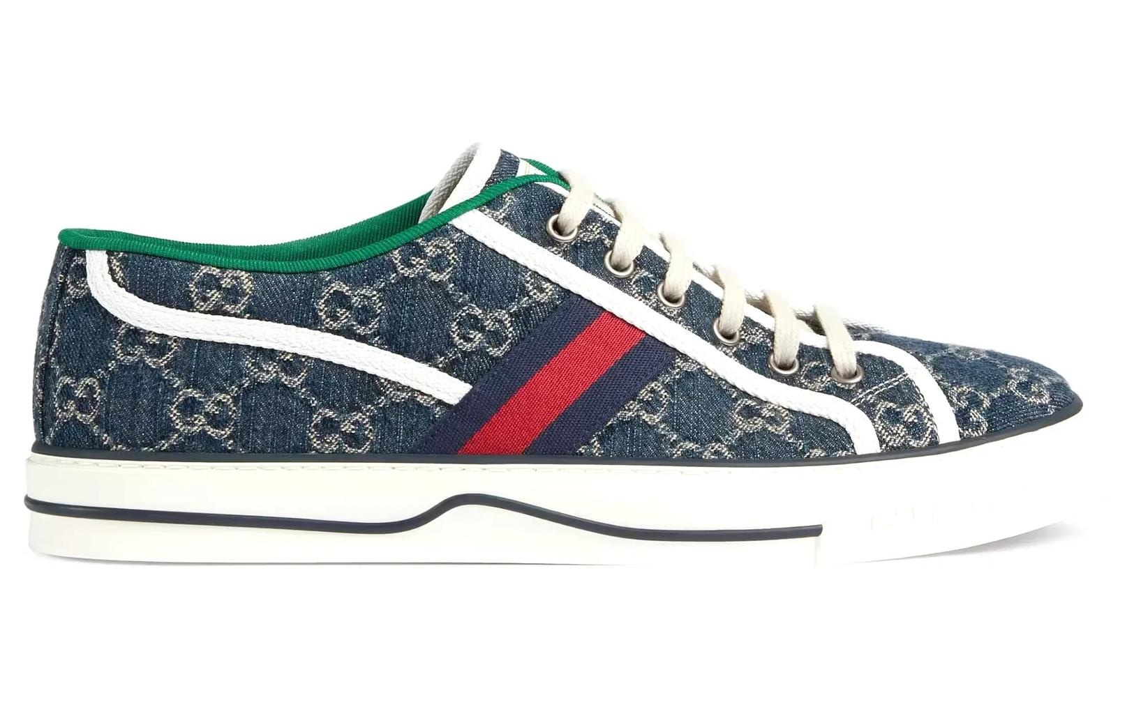 Gucci Tennis 1977 'Blue Ivory' 606111-2KQ10-4463 - 2