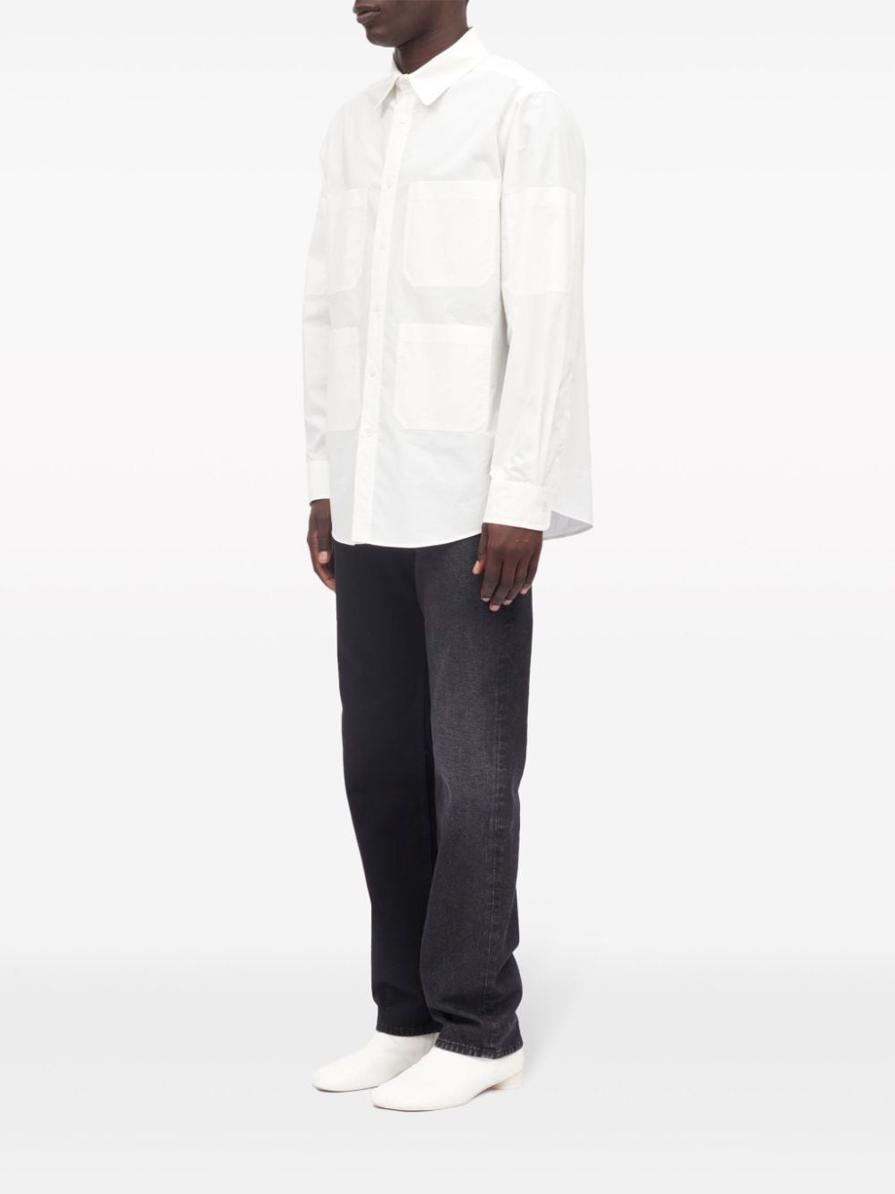 Cotton poplin shirt - 6