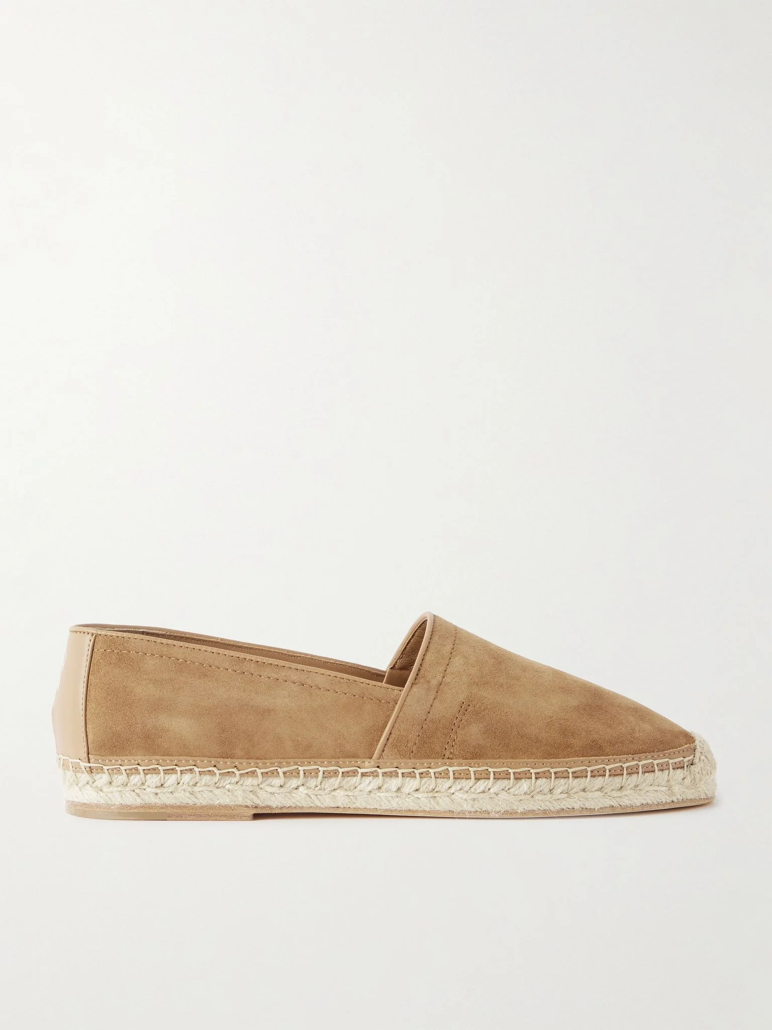 Suede Espadrilles Camel - 1