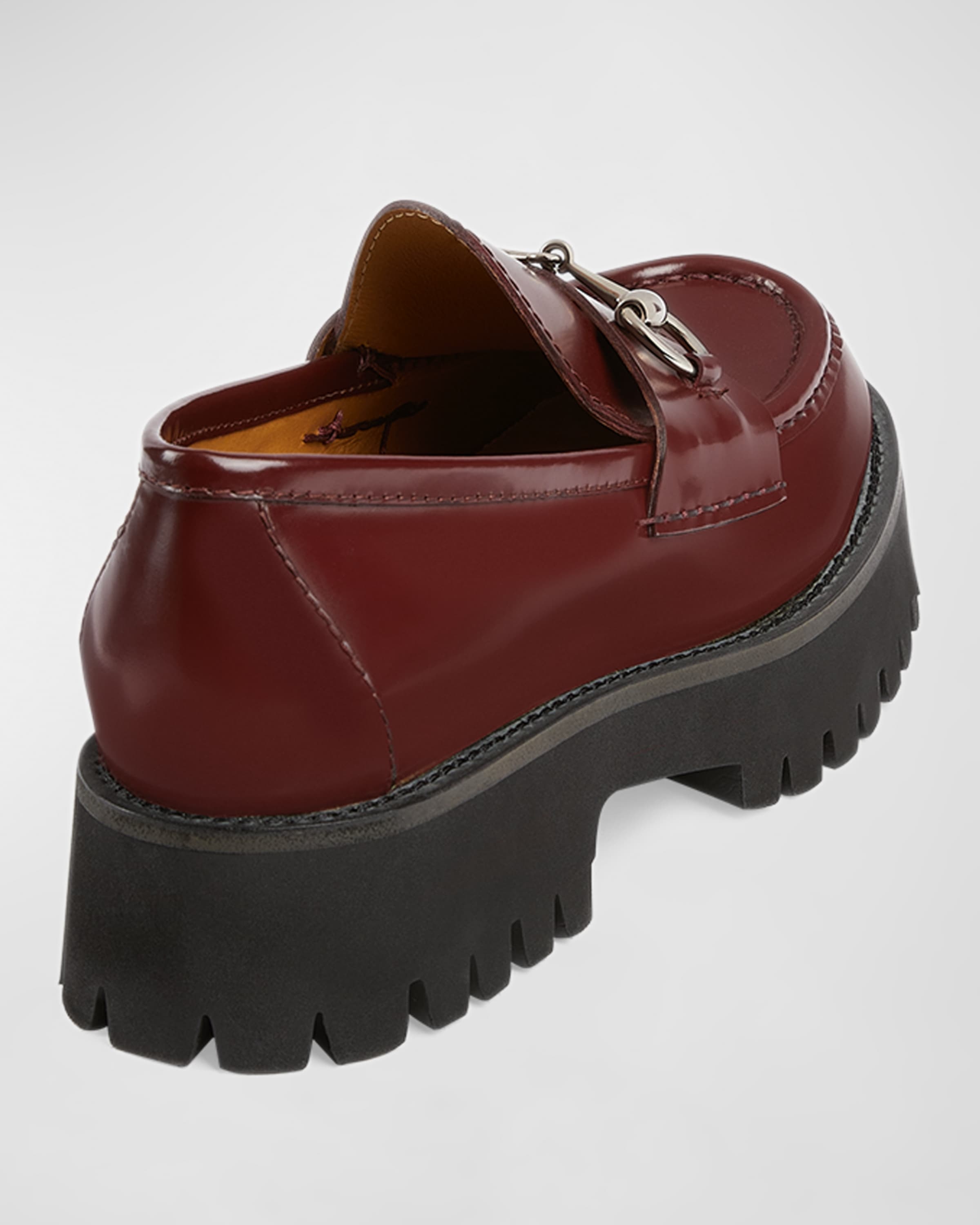 Sylke Leather Bit Loafers - 3