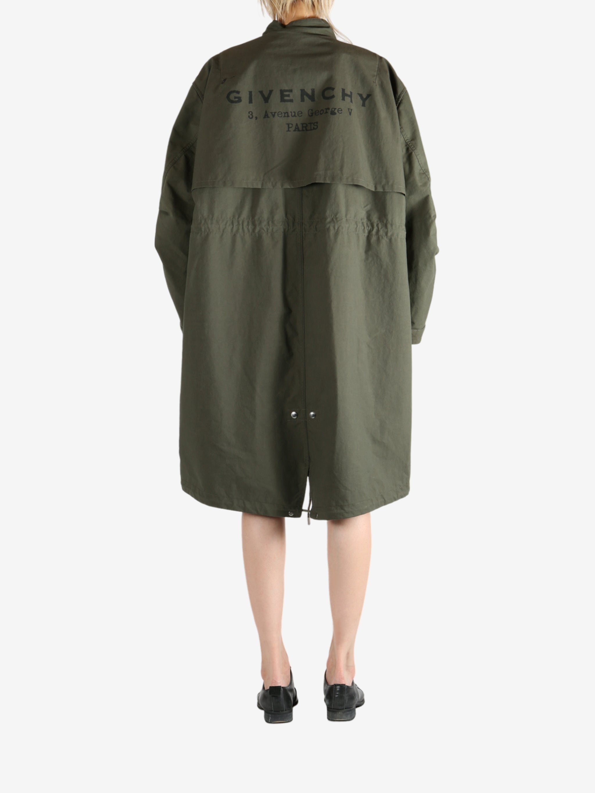 GIVENCHY - Women Long Oversized Parka Coat - 3