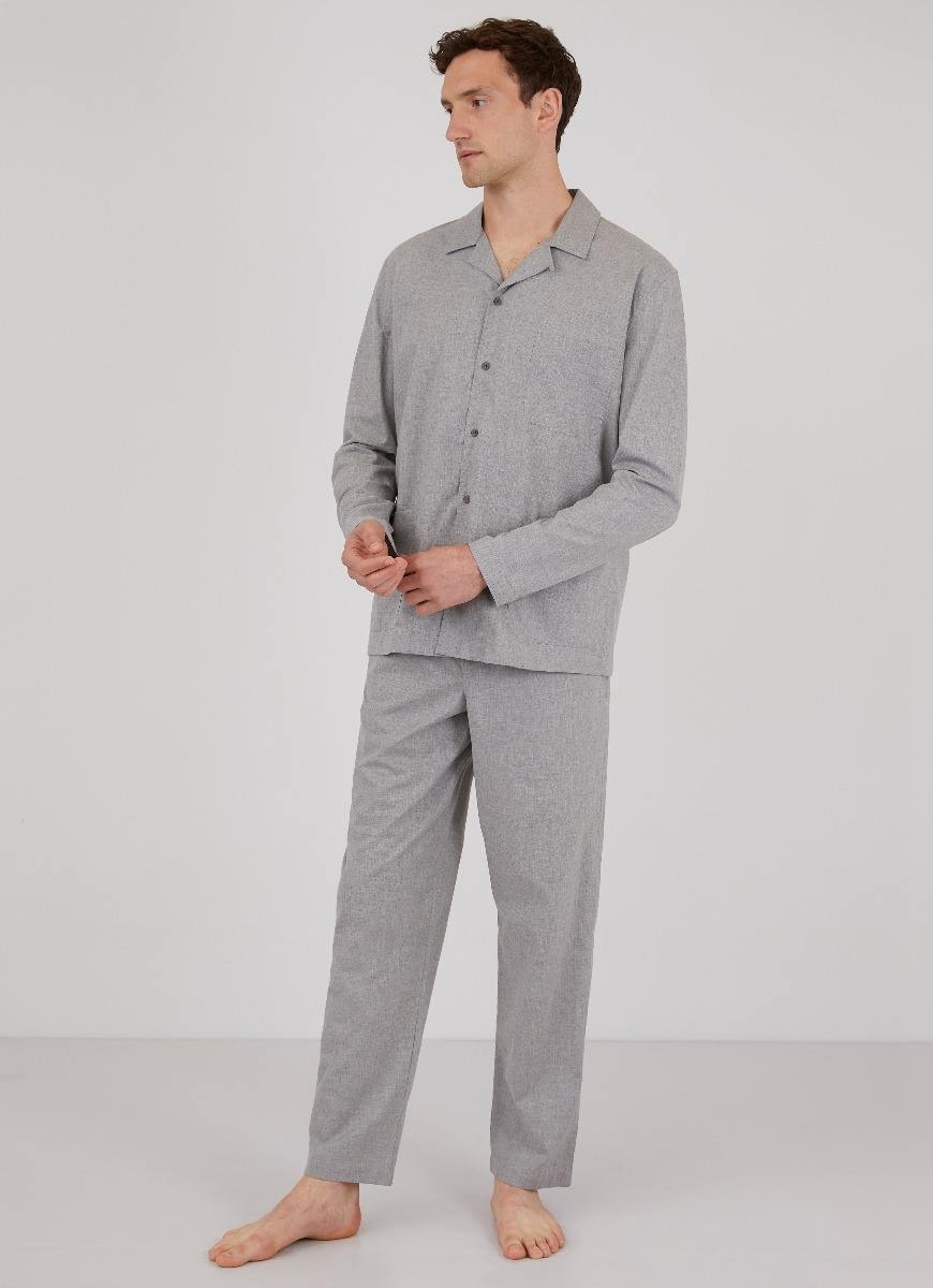 Cotton Flannel Pyjama Shirt - 3