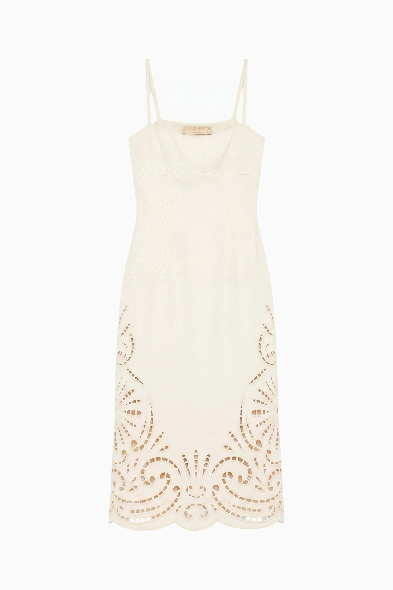 The Jane Eyelet Denim Dress - 1