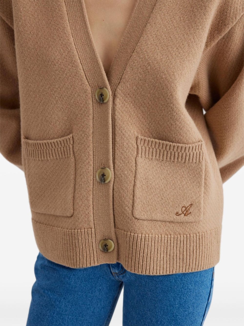 Memory wool cardigan - 5