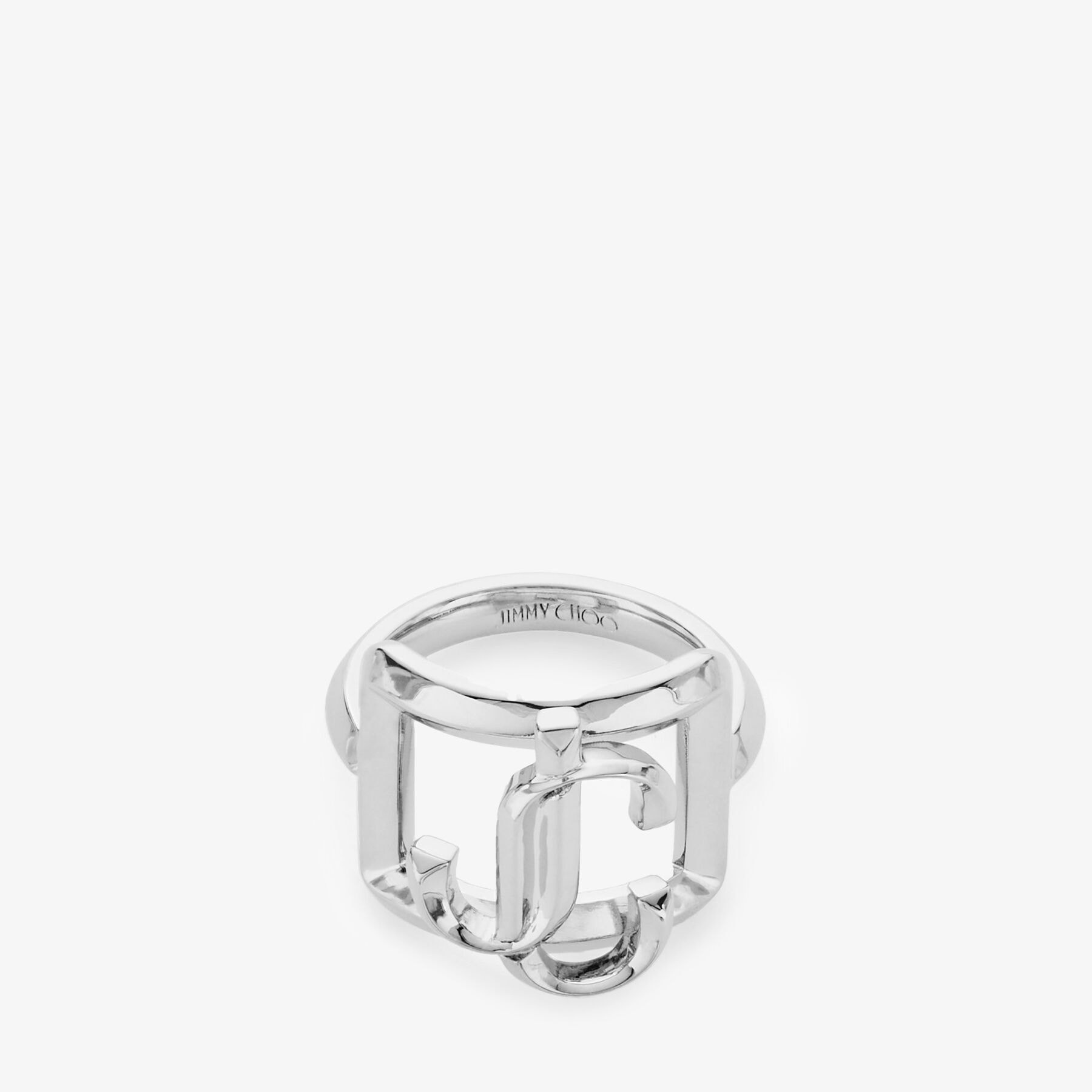 Square JC Slim Ring
Silver-Finish Square Ring - 5