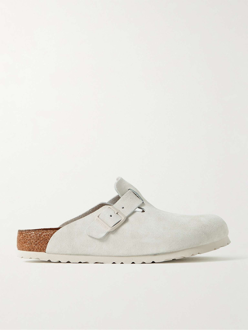 Boston Suede Clogs - 1