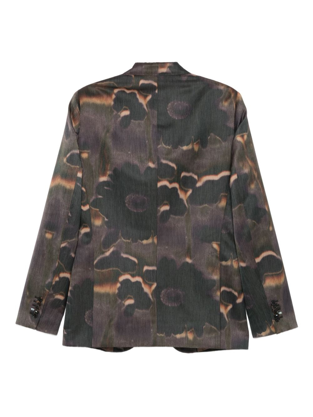 abstract-print blazer - 2