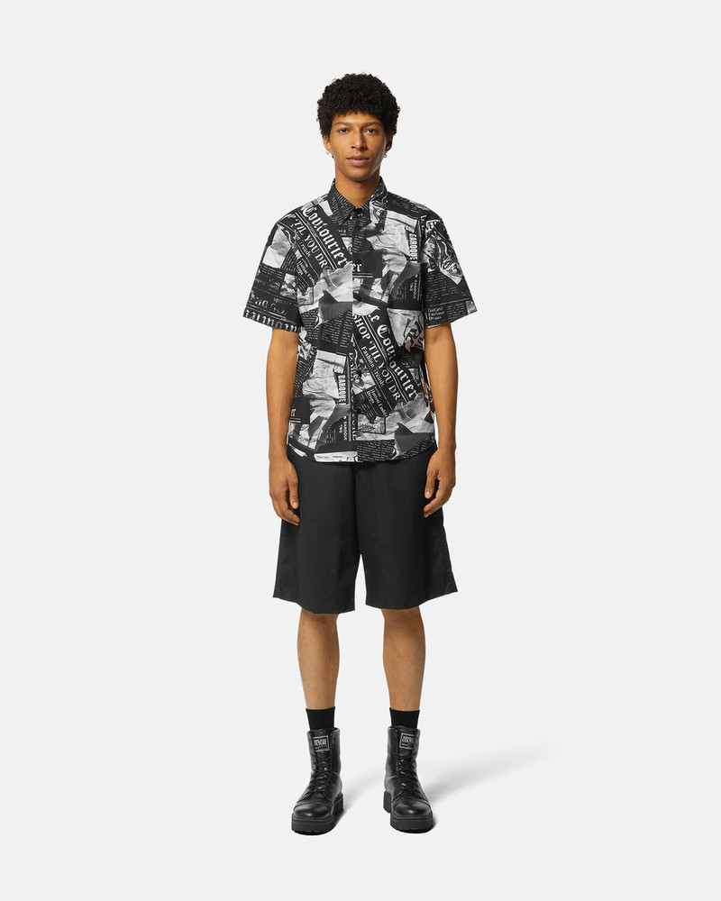 VERSACE JEANS COUTURE Magazine Shorts outlook