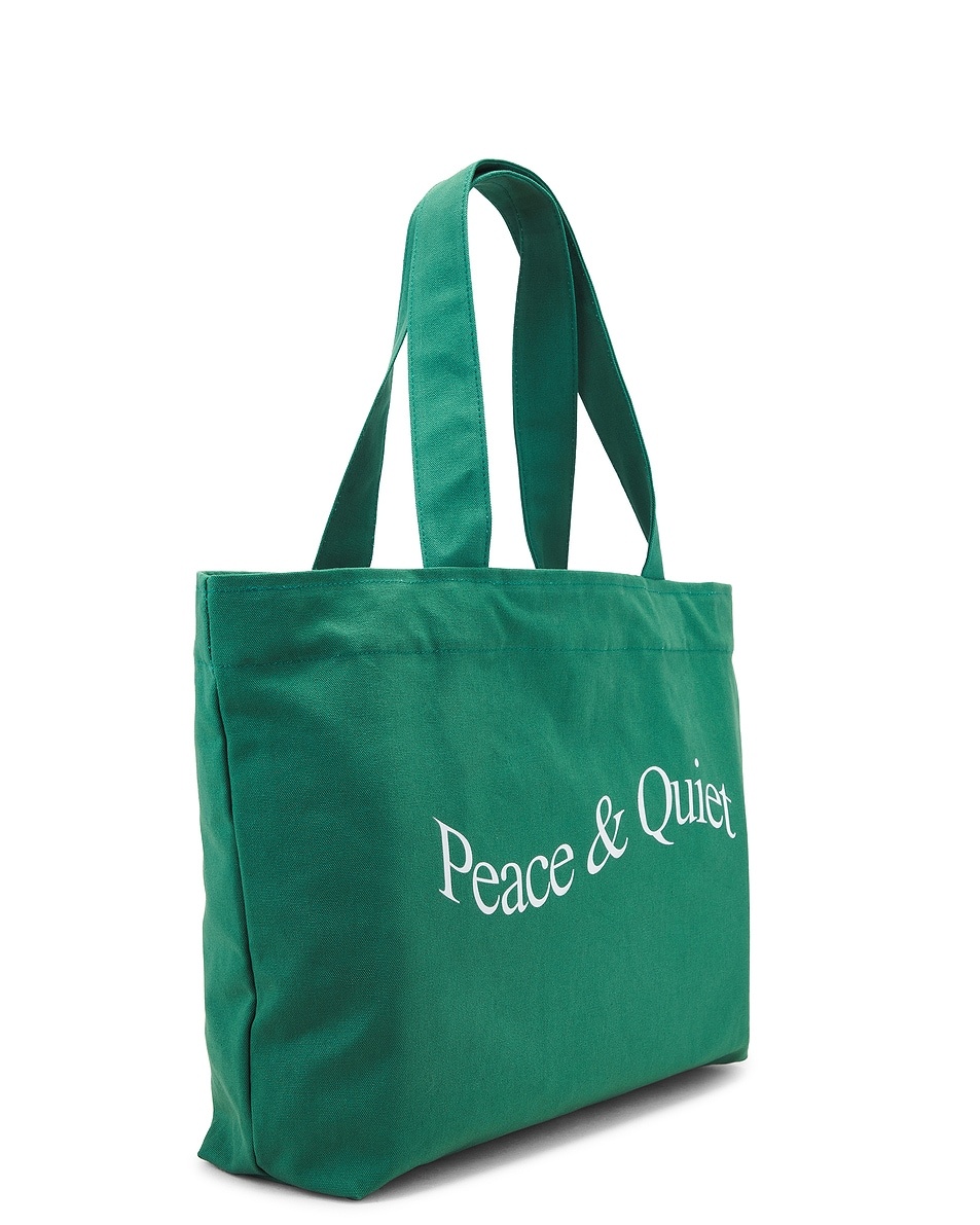 Wordmark Pigment Dyed Tote Bag - 3