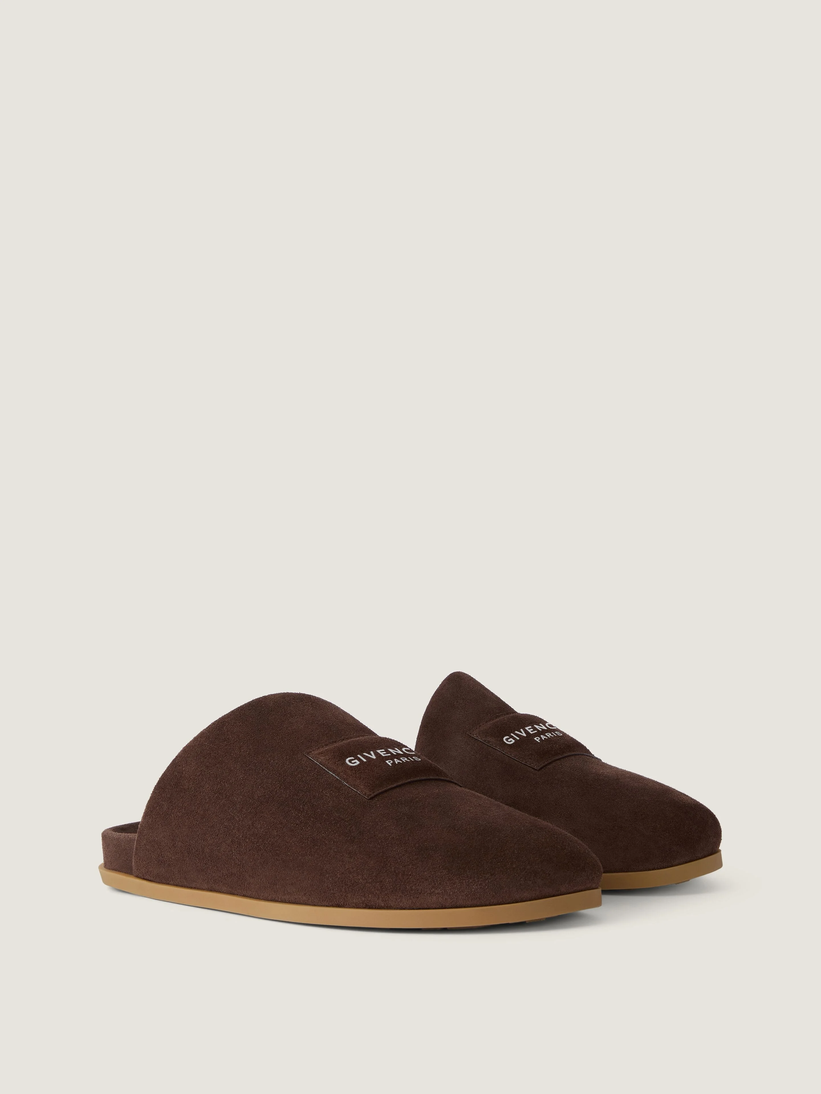 PUFFY MULES IN SUEDE - 1