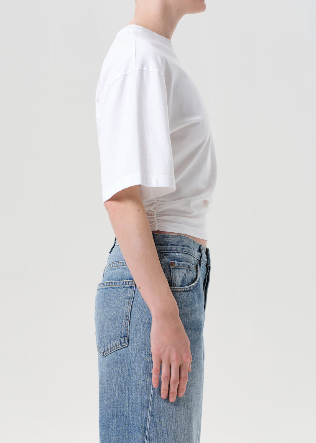 SHARI TEE IN WHITE - 4