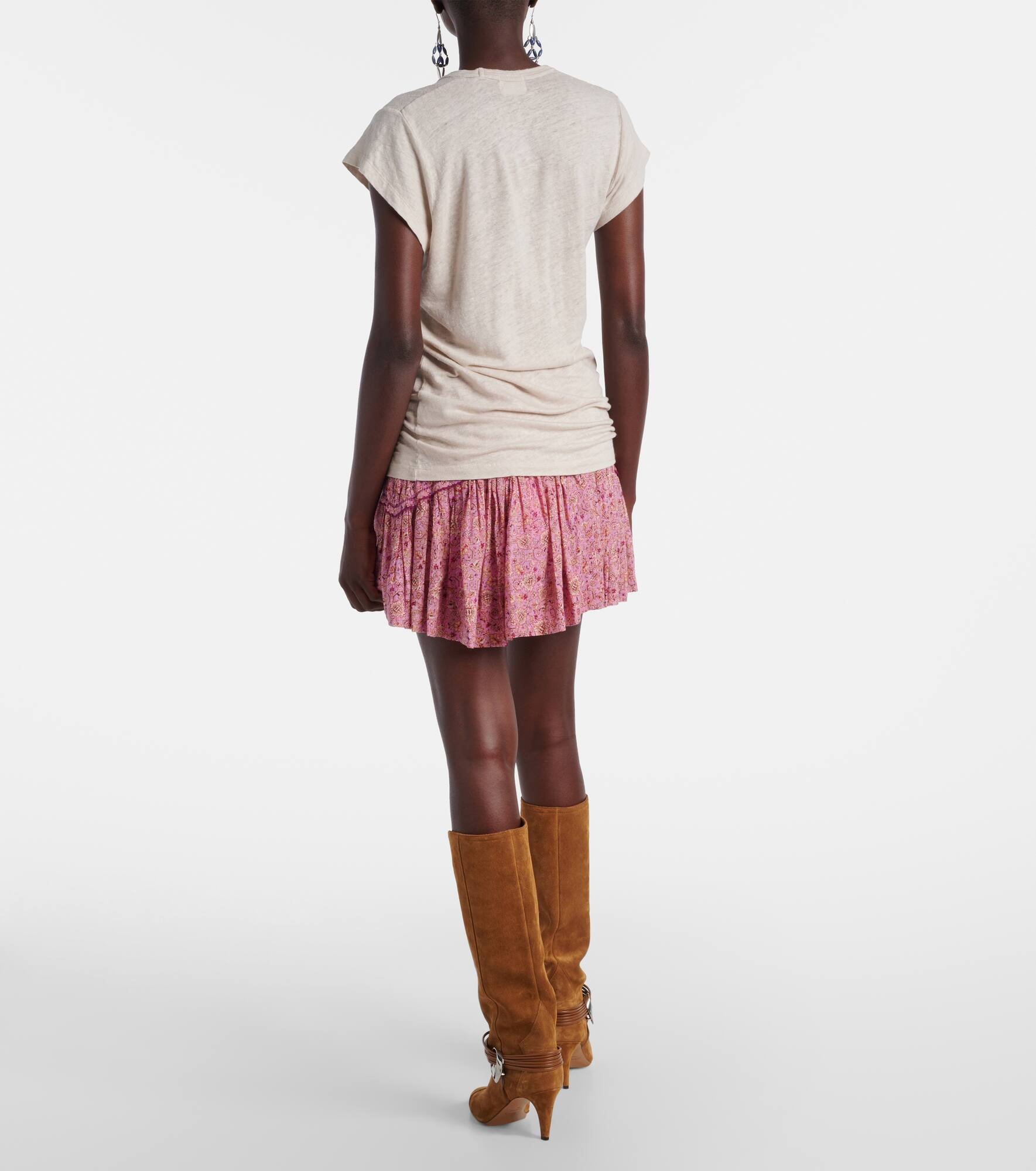 Linen T-shirt - 3