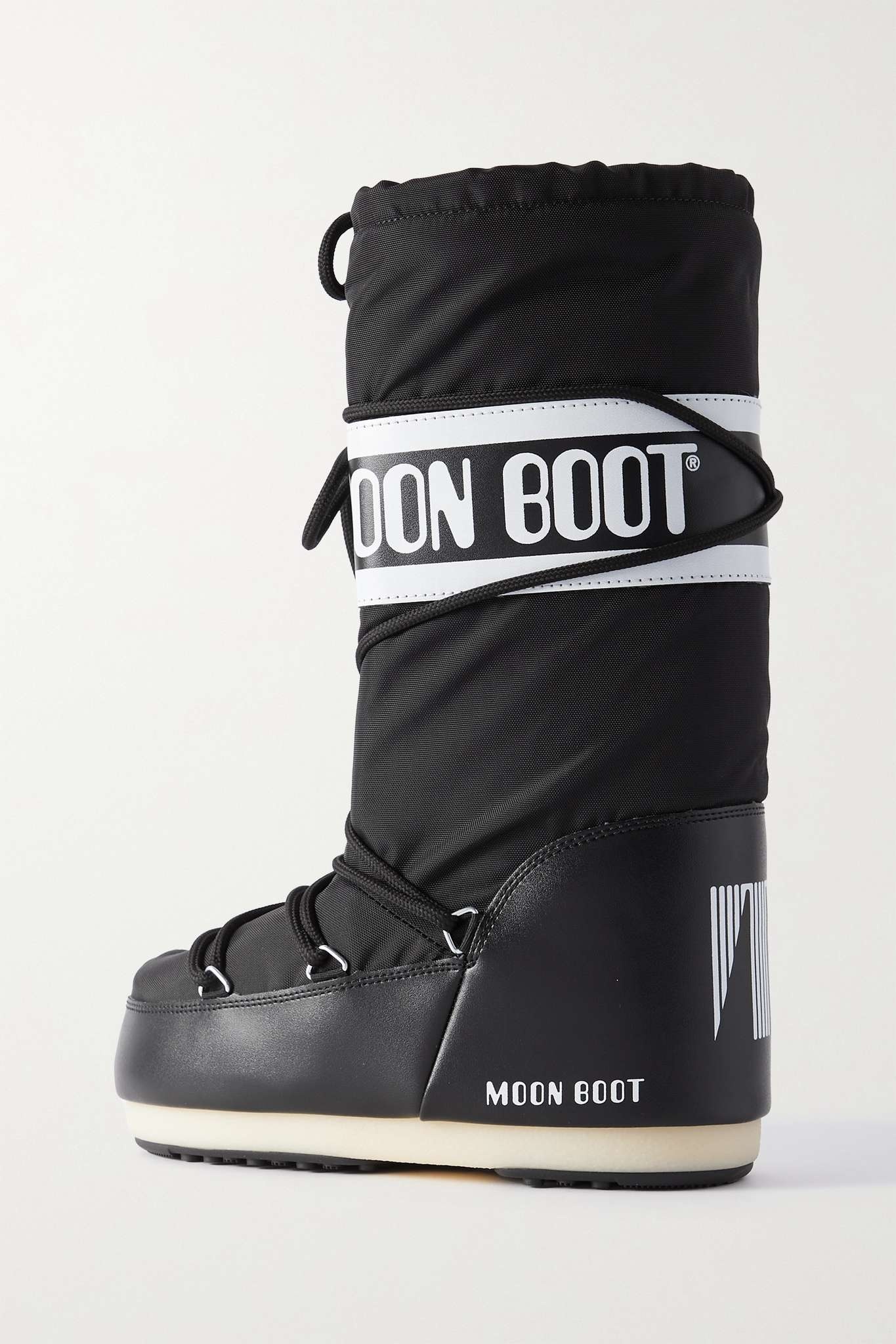 Icon shell and faux leather snow boots - 3