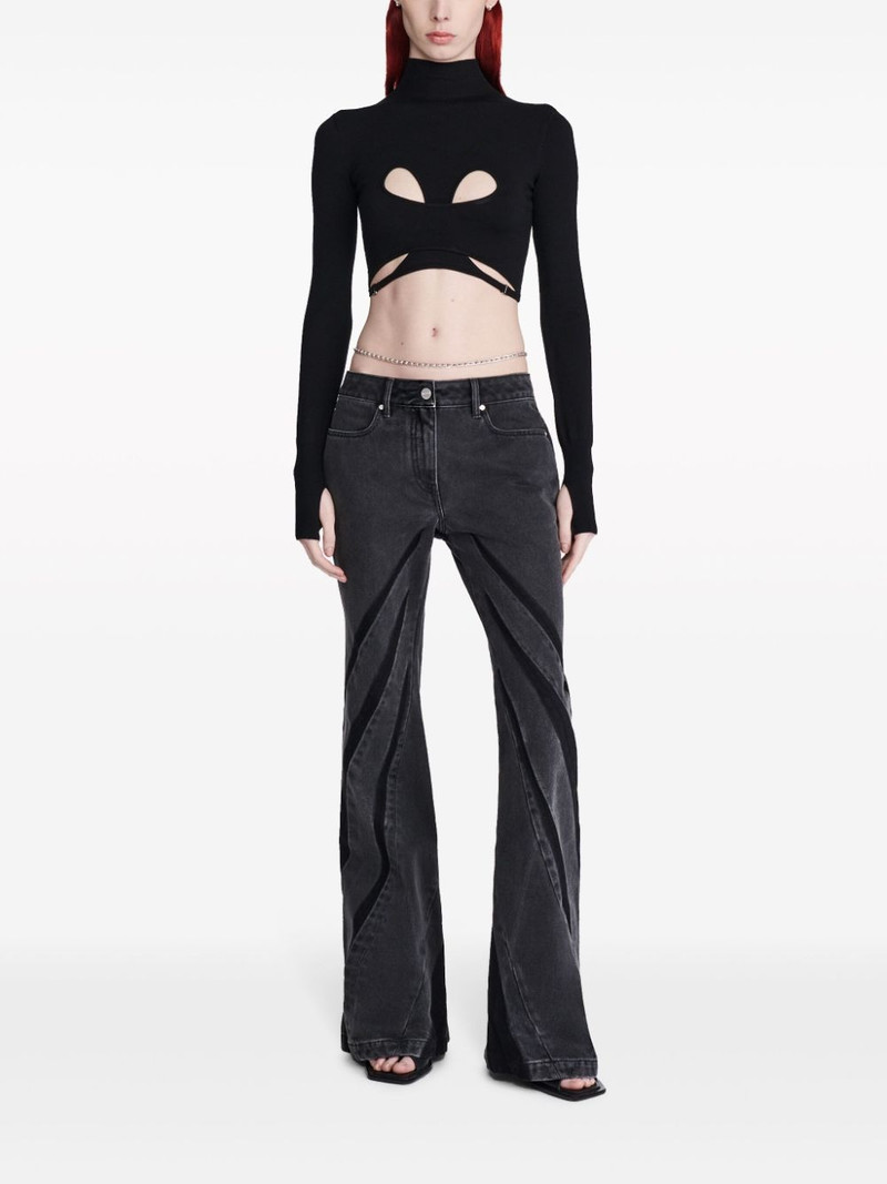 Dion Lee Mobius Loop cropped top outlook