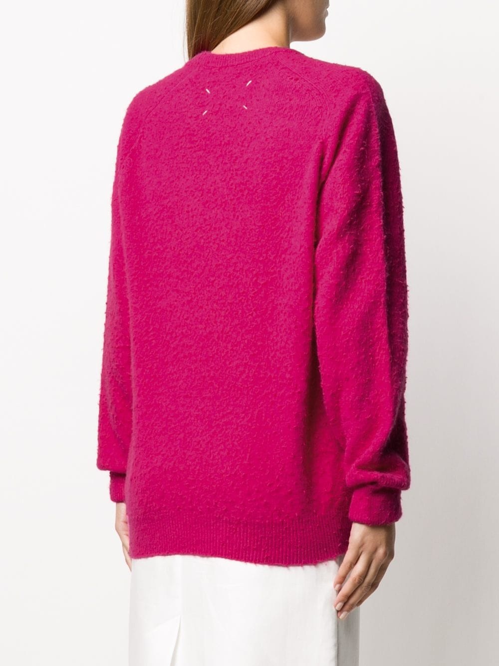 round neck oversized jumper - 4