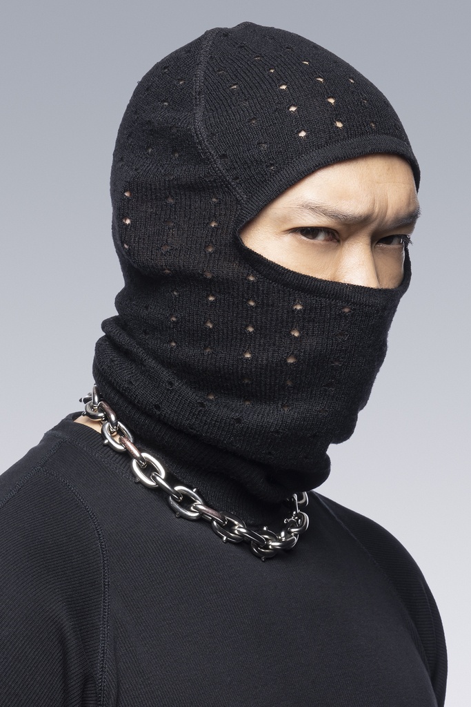 BK1-AK Cashllama Balaclava Black - 13