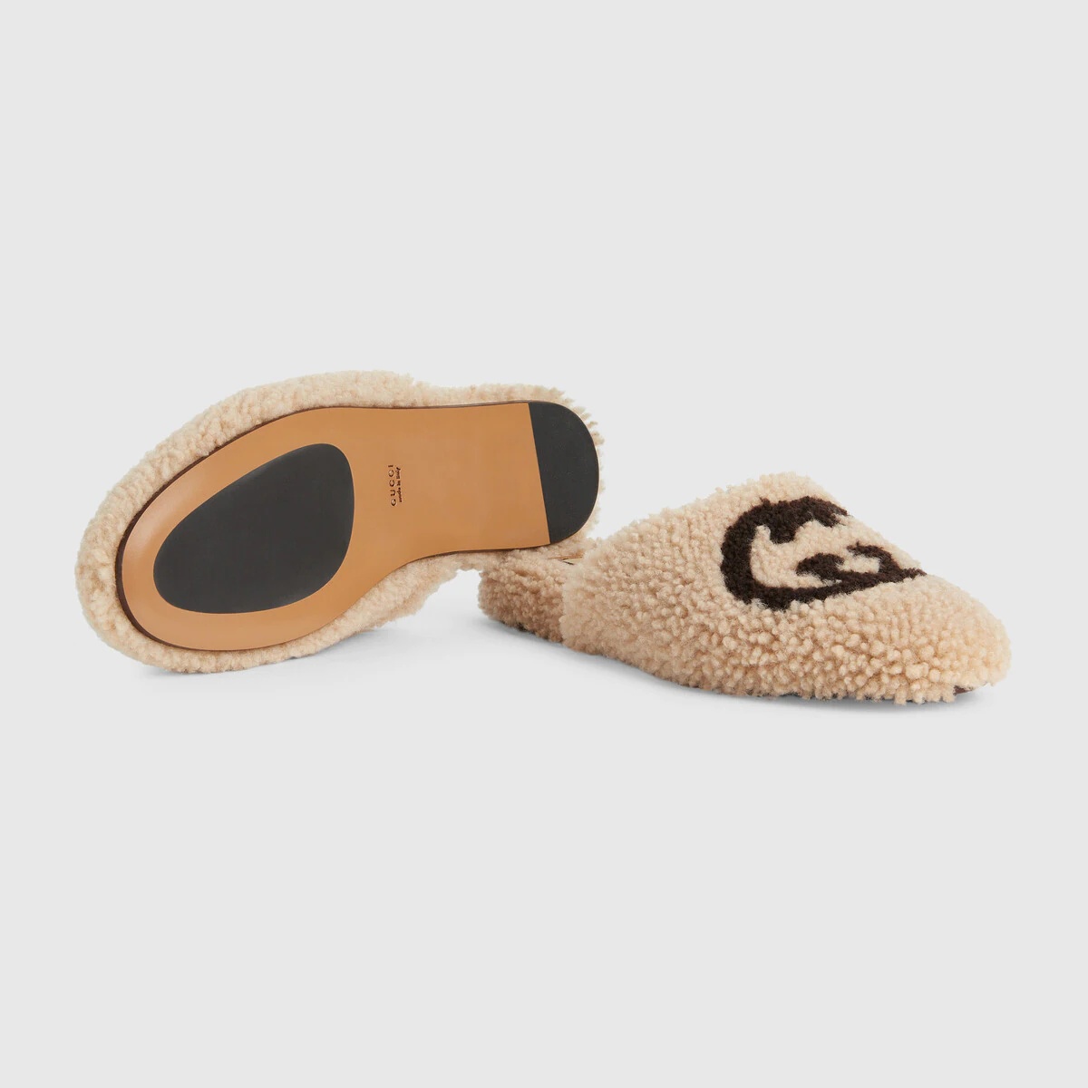 Women's slipper with Interlocking G - 5