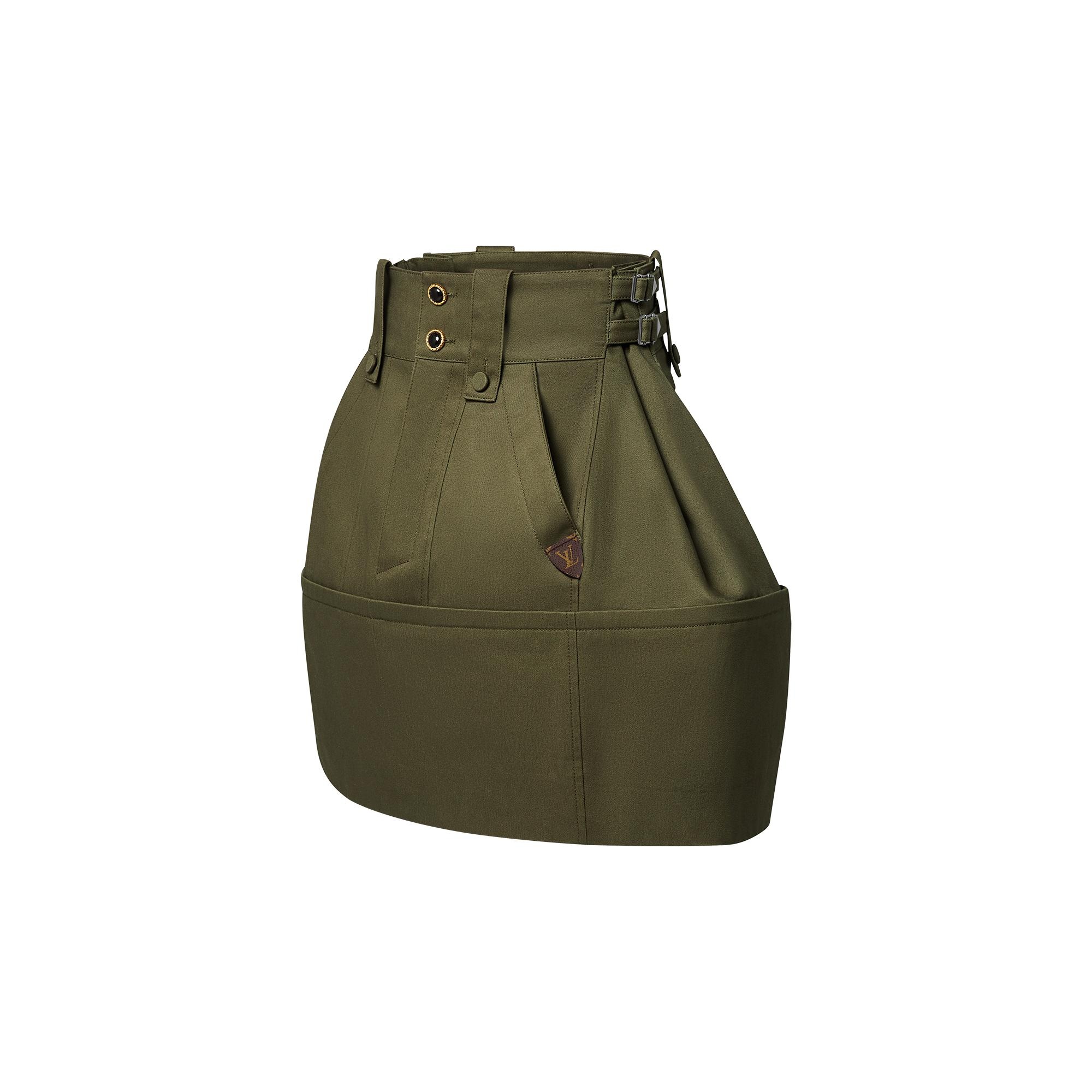 Exaggerated Mini Skirt - 2