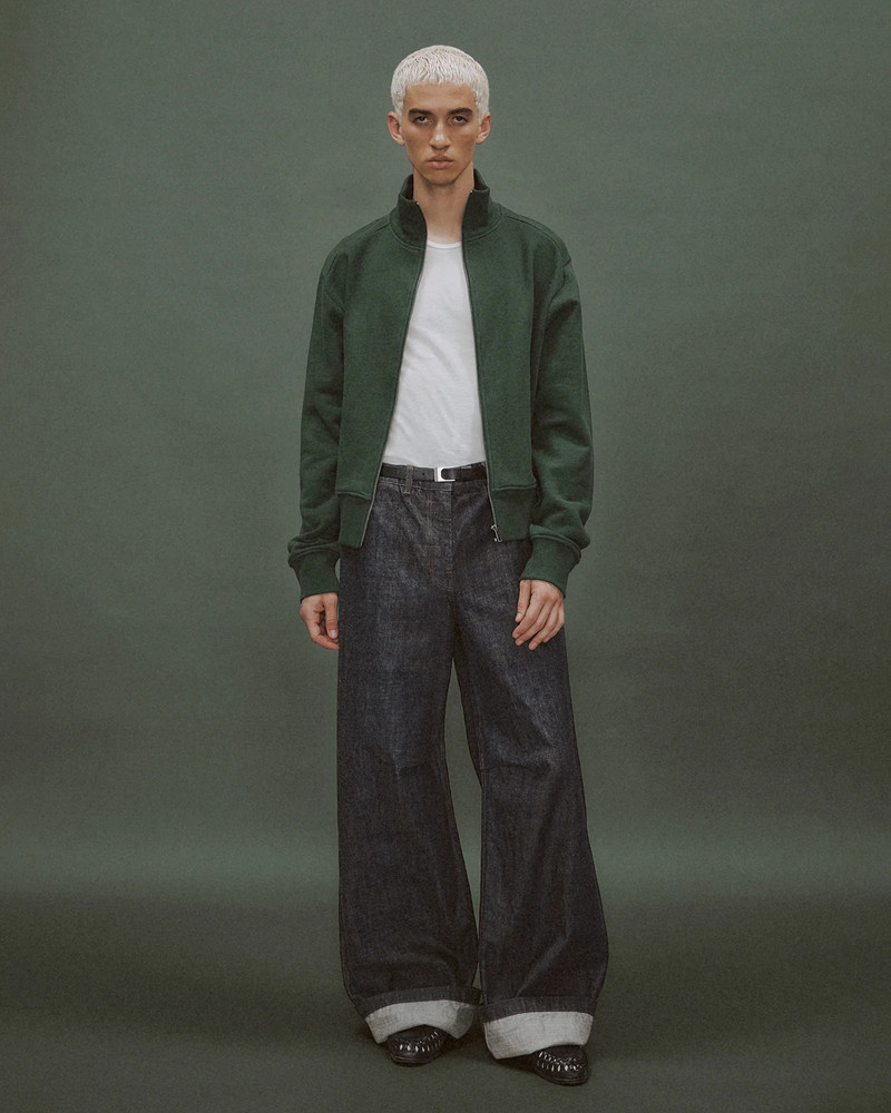 entire studios STANDARD TRACK JACKET COLLEGE GREEN outlook