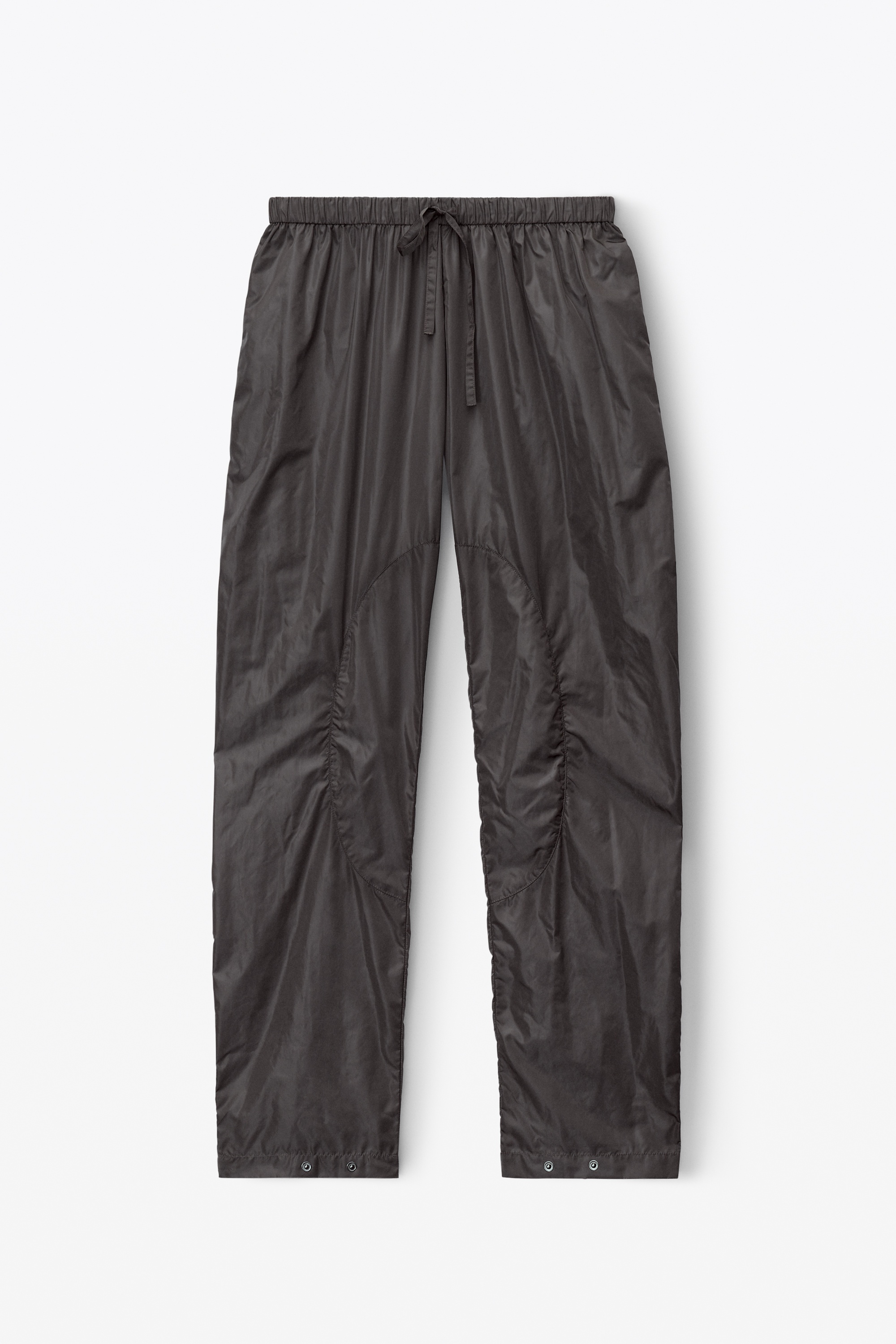 articulated track pant in crisp nylon - 1