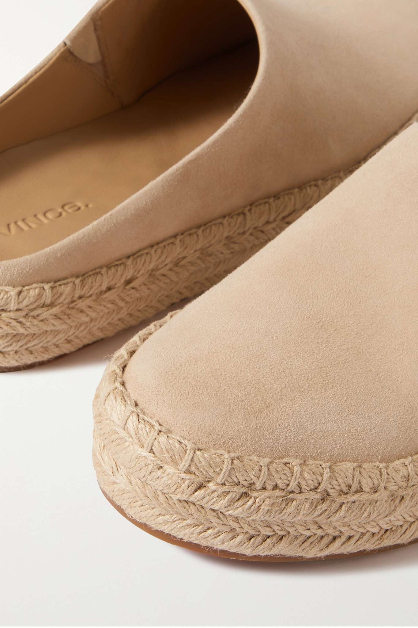 Ulla suede espadrille mules - 4