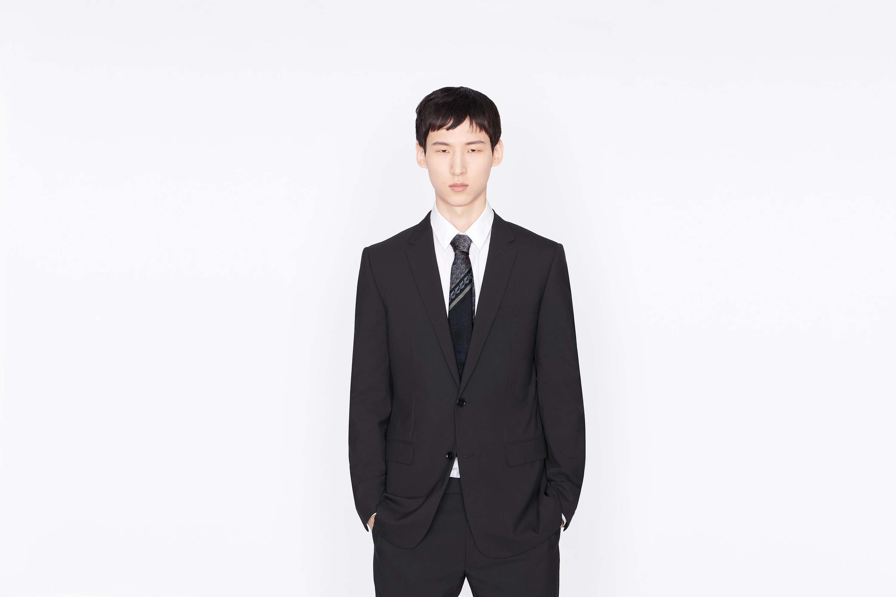 Dior Oblique Patchwork Tie - 6